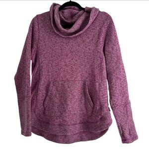 RBX Cowl-neck Woman’s Sweatshirt Pink Athleisure  Sporty Size XL EUC Activewear